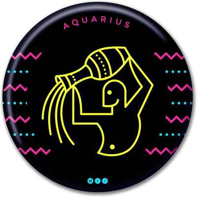 Mad(e) In India Aquarius Fridge Magnet Mad(e) In India Aquarius Fridge Magnet