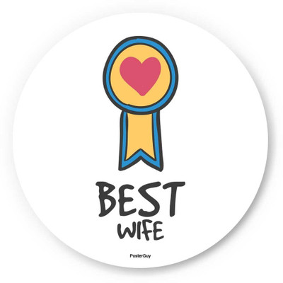 33% OFF on PosterGuy Best Wife Valentine's Day Love Fridge Magnet