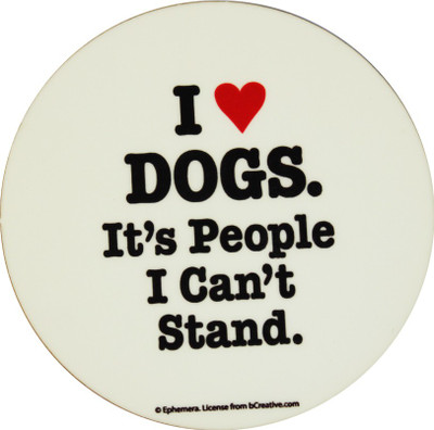 16% OFF on bCreative I Love Dogs Fridge Magnet 16% OFF on bCreative I Love Dogs Fridge Magnet