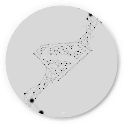 33% OFF on PosterGuy Minimalist Superman Fridge Magnet