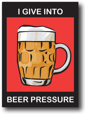 20% OFF on Nourish Beer Pressure Fridge Magnet