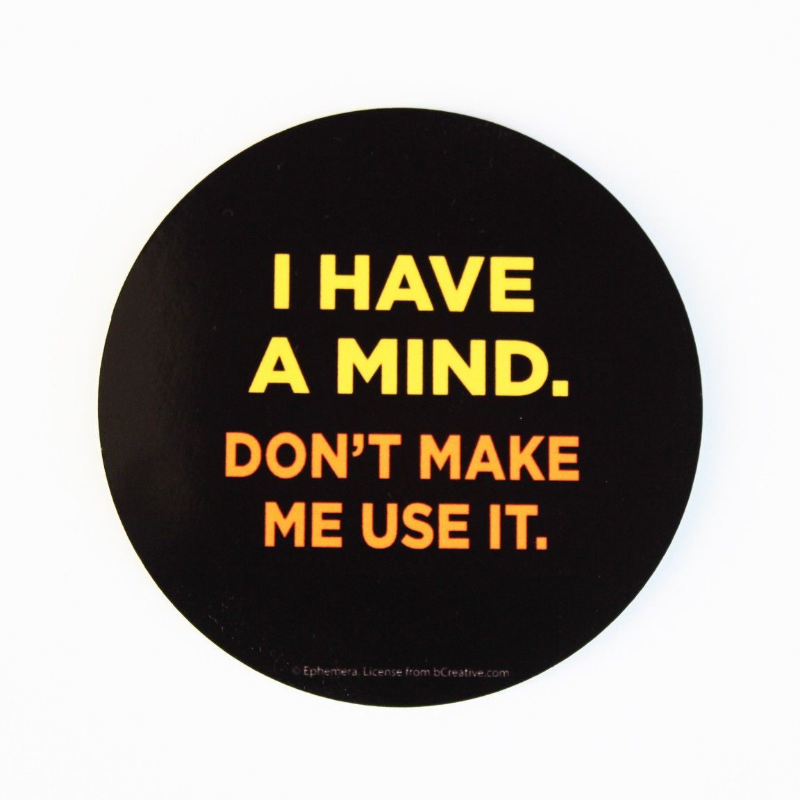 16% OFF on bCreative I Have A Mind Fridge Magnet 16% OFF on bCreative I Have A Mind Fridge Magnet