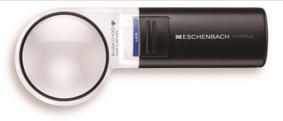 Eschenbach Mobilux LED 6.0X Magnifier White Eschenbach Mobilux LED 6.0X Magnifier White