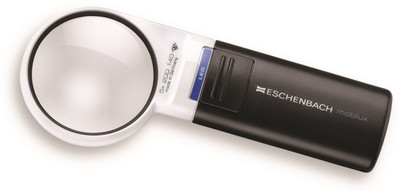 Eschenbach Mobilux LED 5.0X Magnifier White Eschenbach Mobilux LED 5.0X Magnifier White