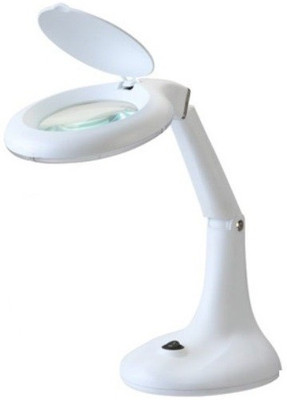 Banbros Desk 3.5x Magnifying Glass White Banbros Desk 3.5x Magnifying Glass White