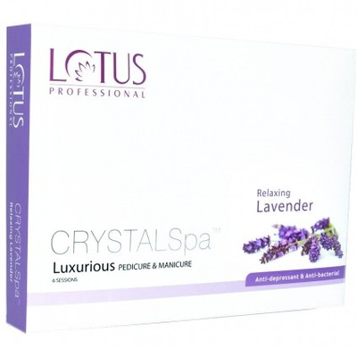 3% OFF on Lotus Herbals CrystalSpa Luxurious Pedicure and Manicure-Relaxing Lavender 3% OFF on Lotus Herbals CrystalSpa Luxurious Pedicure and Manicure-Relaxing Lavender