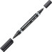 Combo of 2 Staedtler Lumocolor Duo Bullet Tip Permanent Marker