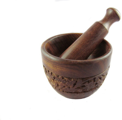 33% OFF on Pindia Wooden Masher Brown, Pack of 2 33% OFF on Pindia Wooden Masher Brown, Pack of 2