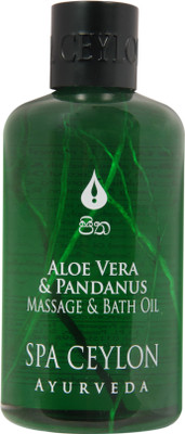 Spa Ceylon Ayurveda Aloe Vera & Pandanus Massage & Bath Oil Spa Ceylon Ayurveda Aloe Vera & Pandanus Massage & Bath Oil