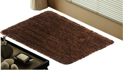 Saprose Polypropylene Medium Bath Mat Min Browm, 1 Mat