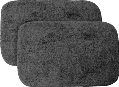 5% OFF on Just Linen Cotton Small Floor Mat