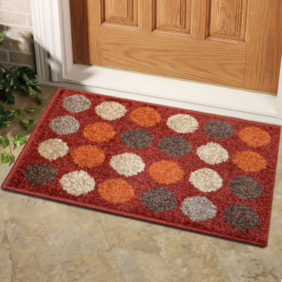 49% OFF on Spider Polyester Large Door Mat