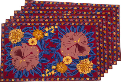 66% OFF on Chromatic Collection Cotton Medium Floor Mat