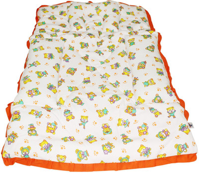 Wonderkids Cartoon Print Fix Pillow Mat (Orange)