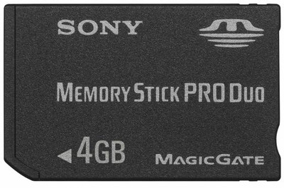 Sony 4 GB Memory Card Sony 4 GB Memory Card