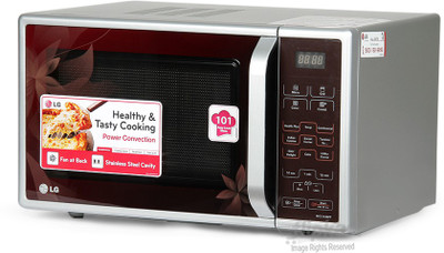 LG MC2143BPP 21 L Convection Microwave Oven (Silver) 