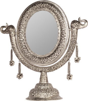 40% OFF on Bharat Handicrafts BH-Stand Oval_01 Decorative Mirror Oval