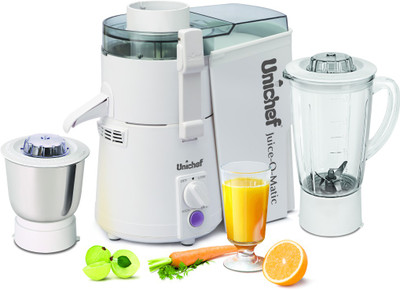 27% OFF on Unichef Juice-O-Matic Plus XL Series 835 W Juicer Mixer Grinder 27% OFF on Unichef Juice-O-Matic Plus XL Series 835 W Juicer Mixer Grinder
