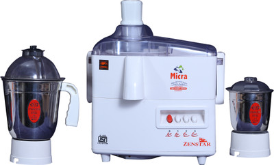 19% OFF on Zenstar Micra 400 W Juicer Mixer Grinder 19% OFF on Zenstar Micra 400 W Juicer Mixer Grinder