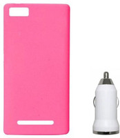 Chevron Premium Back Cover Case for Xiaomi Mi 4i with USB Car Charger (Pink) Combo Set
Chevron Premium Back Cover Case for Xiaomi Mi 4i with USB Car Charger (Pink) Combo Set