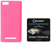 Chevron Premium Back Cover Case for Xiaomi Mi 4i with HD Screen Guard (Pink) Combo Set
Chevron Premium Back Cover Case for Xiaomi Mi 4i with HD Screen Guard (Pink) Combo Set