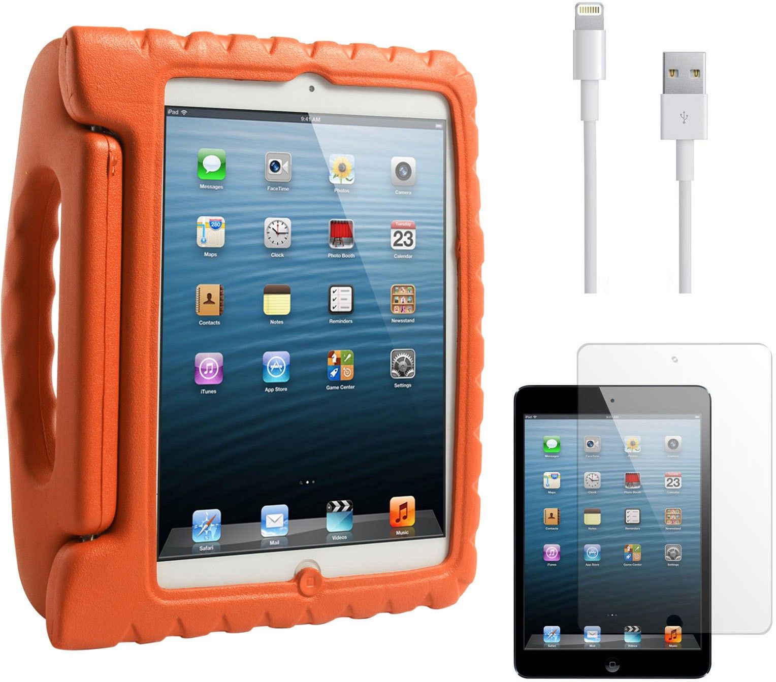 63% OFF on DMG Shock Proof Styro Foam Protective Back Case for Apple IPad Mini, Data Cable and Matte Screen Combo Set 63% OFF on DMG Shock Proof Styro Foam Protective Back Case for Apple IPad Mini, Data Cable and Matte Screen Combo Set