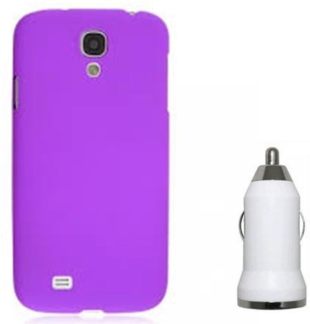 Chevron Premium Back Cover Case with USB Car Charger for Samsung Galaxy S4 (Purple) Combo Set
Chevron Premium Back Cover Case with USB Car Charger for Samsung Galaxy S4 (Purple) Combo Set