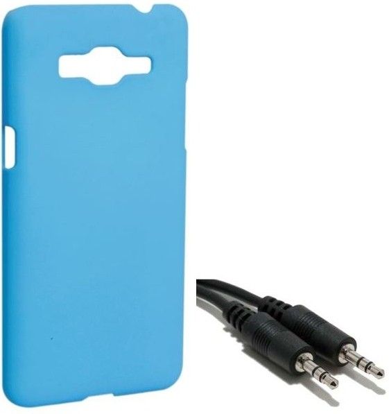 Chevron Premium Back Cover Case with Aux Cable for Samsung Galaxy Grand Prime (Aqua Blue) Combo Set
Chevron Premium Back Cover Case with Aux Cable for Samsung Galaxy Grand Prime (Aqua Blue) Combo Set