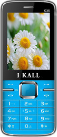I KALL K35 Dual Sim Mobile With Torch Light-Blue (2.4 Inch) (Blue)