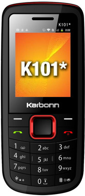 Karbonn K101 (Black and Red) 