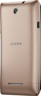 Sony Xperia E Dual (Champagne, 4 GB) 