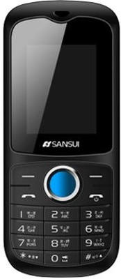 Sansui S182 (Black,Blue) 