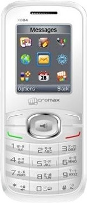 Micromax X084 (White Silver) 