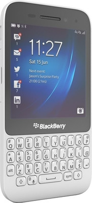 BlackBerry Q5 (White, 8 GB) 