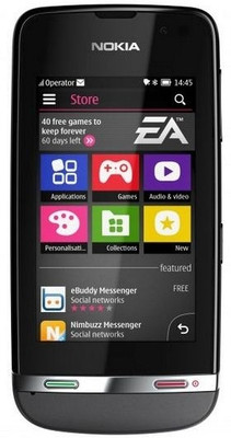 Nokia Asha 311 (Dark Grey, 140 MB) 