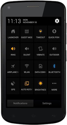 Gionee Pioneer P3 (Black, 4 GB) 