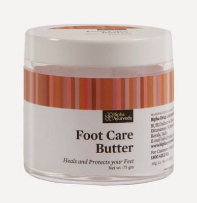 Bipha Ayurveda Foot Care Massage Butter 75 g Bipha Ayurveda Foot Care Massage Butter 75 g