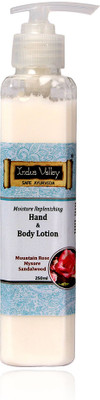 Indus Valley Hand & Body Lotion Mountain Rose 250 ml Indus Valley Hand & Body Lotion Mountain Rose 250 ml