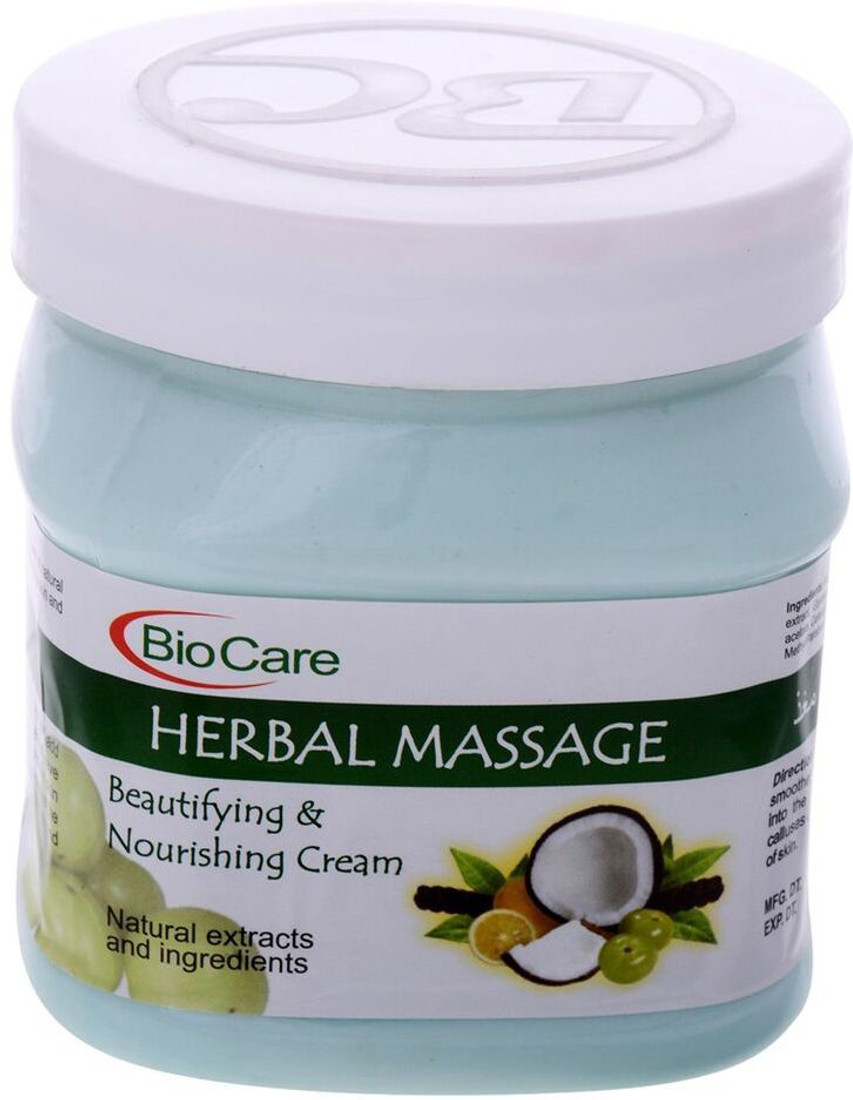 Biocare Herbal Massage Cream Price in India, Buy Biocare Herbal