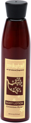 Vrikshali Body Lotion Geranium Rose 200 ml Vrikshali Body Lotion Geranium Rose 200 ml