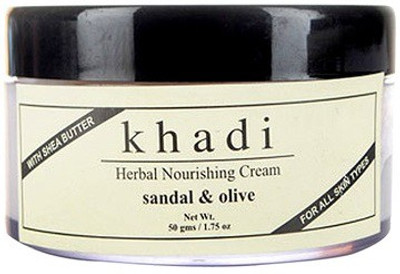 Khadi Sandal & Olive Face Nourishing Cream, 50 g Khadi Sandal & Olive Face Nourishing Cream, 50 g