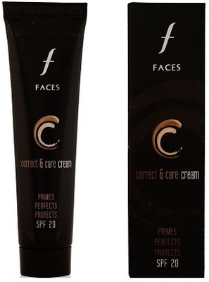 Faces Correct & Care Cream Natural Spf20 35 ml Faces Correct & Care Cream Natural Spf20 35 ml