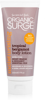21% OFF on Organic Surge Tropical Bergamot Body Lotion 200 ml