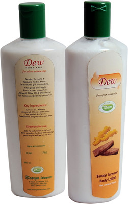 3% OFF on Dew Sandal wood & Turmeric body lotion 200 ml 3% OFF on Dew Sandal wood & Turmeric body lotion 200 ml
