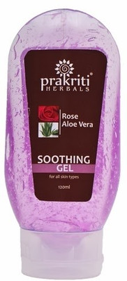 17% OFF on Prakriti Herbals Soothing Aloevera Rose Gel 120 ml 17% OFF on Prakriti Herbals Soothing Aloevera Rose Gel 120 ml