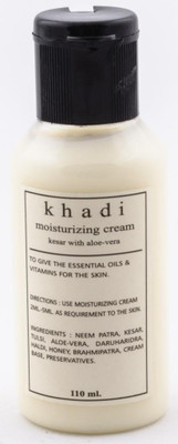 Khadi Kesar with Aloe Vera Moisturizing Cream 110 ml Khadi Kesar with Aloe Vera Moisturizing Cream 110 ml