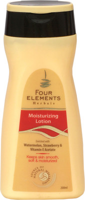 31% OFF on Four Elements Skin Glow Herbal Moisturisers Enriched with Watermelon, Strawberry and Vitamin E Acetate 200 ml 31% OFF on Four Elements Skin Glow Herbal Moisturisers Enriched with Watermelon, Strawberry and Vitamin E Acetate 200 ml
