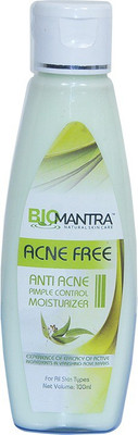 BioMantra Acne Free Moisturizer 100 ml BioMantra Acne Free Moisturizer 100 ml