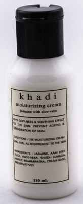 Khadi Jasmine with Aloe Vera Moisturizing Cream 110 ml Khadi Jasmine with Aloe Vera Moisturizing Cream 110 ml