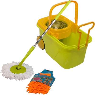 21% OFF on ACS Trendy Bucket Wet & Dry Mop Green, Yellow 21% OFF on ACS Trendy Bucket Wet & Dry Mop Green, Yellow
